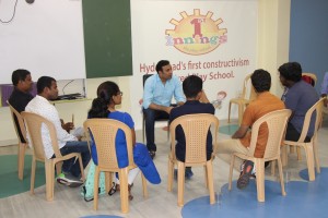 IIT HYDERABAD Foundation Students Interacting with VVS Laxman Sir about their daily activities, their facilities, academics and achievements 